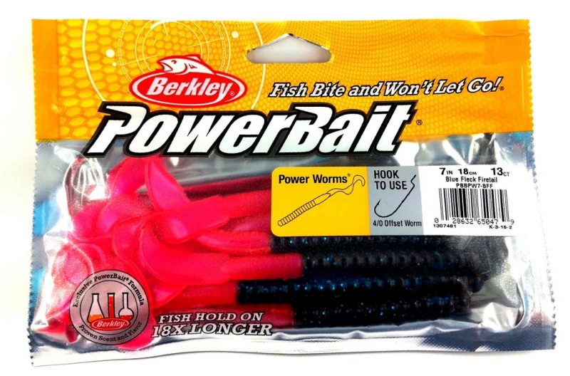 Berkley Motor Oil PowerBait Power Worms - 1307490
