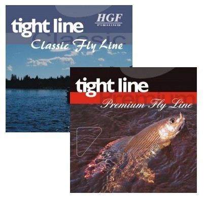 HGF Muškařská šňůra tight line - WF-6-I Tropical blue