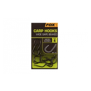 Fox International Háčky Carp Hooks Wide Gape vel. 2