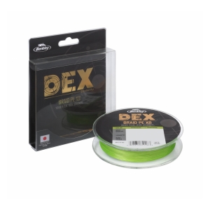 Berkley Šňůra DEX x8 PE  0.14mm 150m 12.9kg Chartreuse