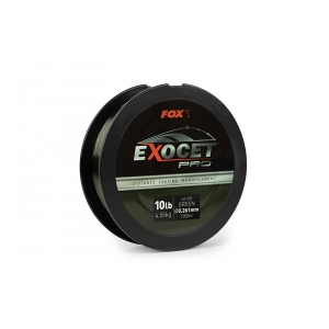 Fox International Vlasec Exocet Pro Mono 0.331mm 16lbs / 7.27kgs (1000m) LV Green