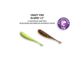 Crazy Fish Glider 1,2&quot; 3cm barva 6/68