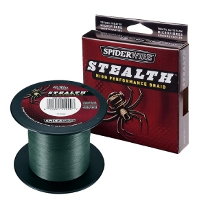 SpiderWire Šňůra Stealth-Braid Green 0.25mm 18.92kg -1m