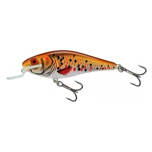 SALMO Wobler Executor  Shallow Runner  9cm HOLOGRAPHIC GOLDEN BACK