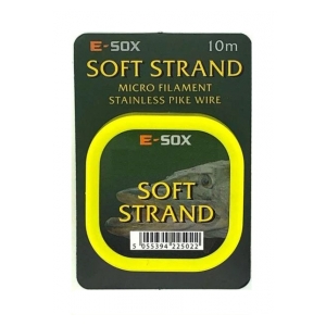 E-SOX Soft strand wire 4,5kg 10m-candátové  lanko