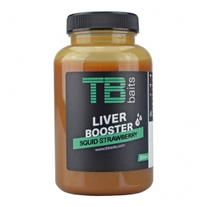 TB BAITS Liver Booster Squid Strawberry - 250 ml