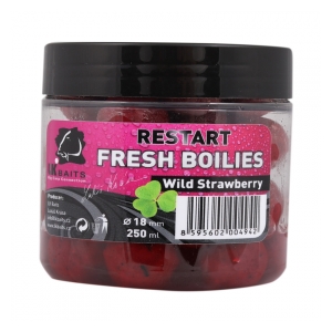 LK Baits Fresh Boilie Restart Wild Strawberry  18mm 250ml