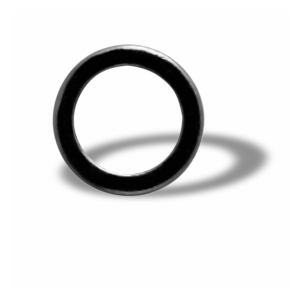 Gurza Mikrokroužky Solid Rig Rings BK 4 (dia 2,0 mm, 2,5 kg test) 10ks