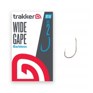 Trakker Products  Háček - Wide Gape Hooks Size 6 (Barbless)