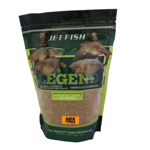 Jet Fish PVA mix Legend Range 1kg Kořeněný tuňák + Broskev