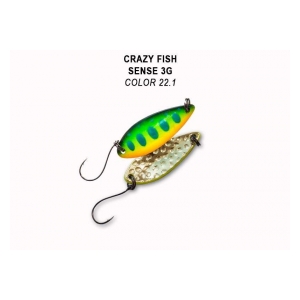 Crazy Fish Plandavka SENSE 3g barva 22.1