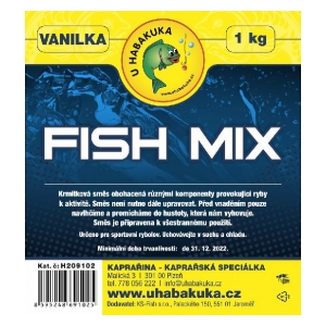 U Habakuka Krmítková směs Fish Mix - 1kg - Vanilka
