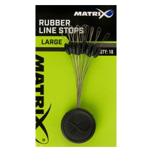 Fox Matrix Stopery Rubber Line Stops Large x 18