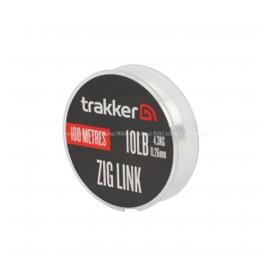 Trakker Products  Návazcová šňůra - Zig Link 10lb, 4,30kg, 0,26mm, 100m