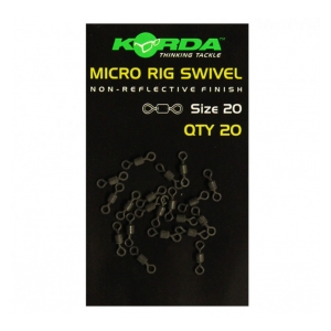 Korda Mikro obratlík - Micro Rig Swivel vel. 20