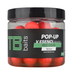 TB BAITS Plovoucí Boilie Pop-Up Red Crab + NHDC 65 g - 16 mm