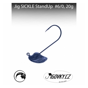 Jigovky.cz Jigová hlavička SICKLE StandUp 6/0 - 5 ks 20 g