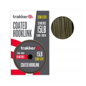 Trakker Products  Návazcová šňůra - Semi Stiff Coated Hooklink 15lb, 6,8kg, 20m