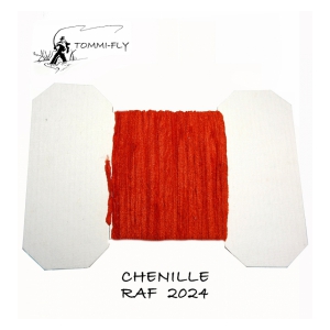 Tommi Fly Chenille line 3mm - Rudá