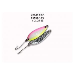 Crazy Fish Plandavka SENSE-4.5g. Barva 25