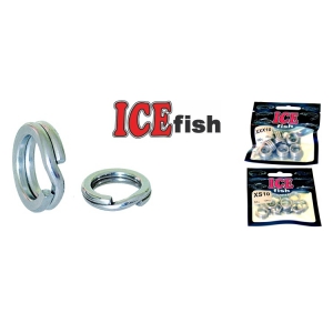 ICE fish Ploché kroužky - super pevné vel.14 - 7ks/bal 130kg