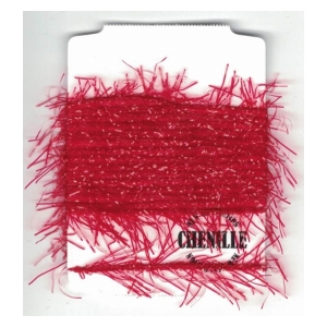 Sybai Vibrant chenille - Bloody red