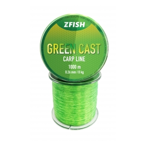 ZFISH Vlasec Green Cast Carp Line 1000m 0,28 mm