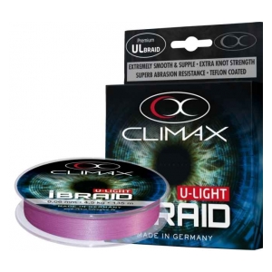 Climax Pletená šňůra iBraid U-Light fluo-fialová - 135m 0,10mm / 7,5kg