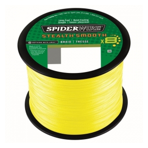 Spiderwire Pletená šňůra Stealth Smooth x8 0.23 mm 18.1 kg 1 m Yellow - Nutné dokoupit cívku kód: 12025