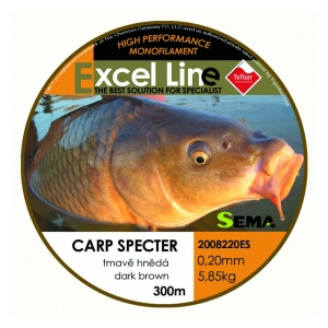 Sema Vlasec Excel Line Carp Specter s teflonovým povrchem 0,25mm/8,4kg 300m