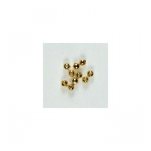Skalka Tungsten beads plus zlatá - 2mm