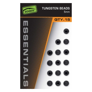 Fox International Korálky Edges Tungsten Beads  5mm 15 ks