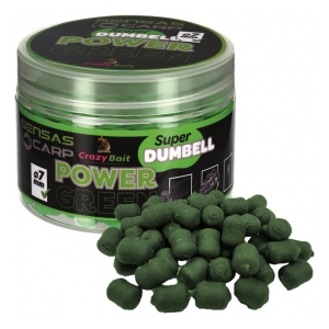 Sensas Dumbell Power Green (česnek) 7mm 80g