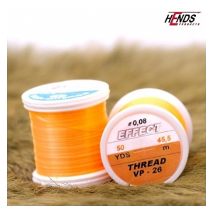 Hends Effect  thread 0,08mm 45,5m - Fluo oranžová světlá