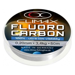 Climax Fluorocarbon Soft & Strong - 50m průměr 0,20 mm / 3,4 kg