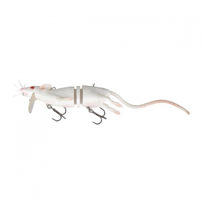 Savage Gear Wobler Krysa bílá -  3D Rad 30 cm 90 g White