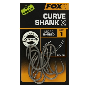 Fox International Háčky Edges Curve Shank X vel. 1