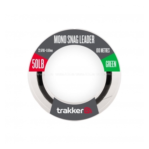 Trakker Products Šokový vlasec Snag Leader 50lb, 22,6kg, 0,60mm, 100m - Green