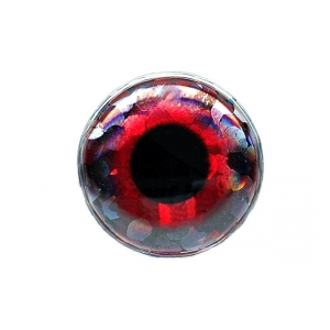Sybai 3D epoxy eyes - 3mm red blue
