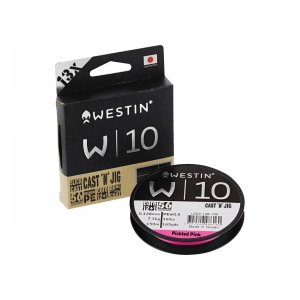 Westin Pletená šňůra W10 CAST 'N' JIG 13 BRAID PICKLED PINK 0.128MM 110M 7.4KG