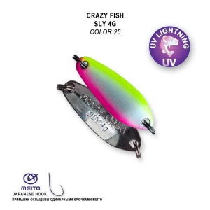 Crazy Fish Plandavka SLY-4g. Barva 25