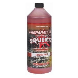 STARBAITS Booster PREP X SQUIRTZ ROBIN RED 1L