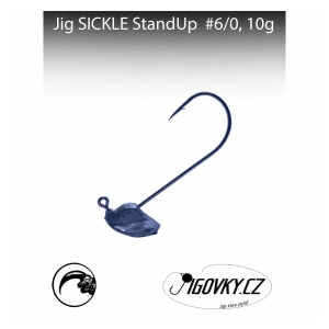 Jigovky.cz Jigová hlavička SICKLE StandUp 6/0 - 5 ks 10 g