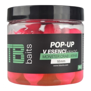 TB BAITS Plovoucí Boilie Pop-Up Pink Monster Crab + NHDC 65 g 16 mm