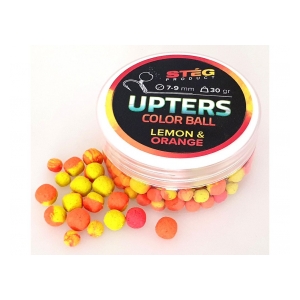 Stég Upters Color Ball 7 - 9 mm 30 g Lemon / Orange