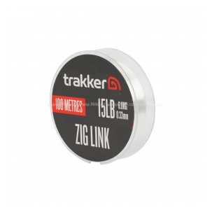 Trakker Products  Návazcová šňůra - Zig Link 15lb, 6,80kg, 0,33mm, 100m