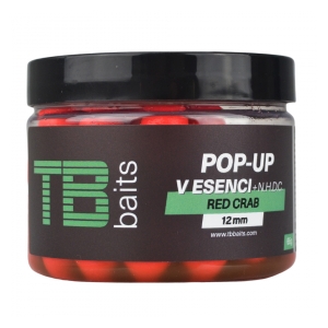TB BAITS Plovoucí Boilie Pop-Up Red Crab + NHDC 65 g - 12 mm