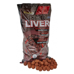 STARBAITS Boilies Red Liver 2kg 20mm