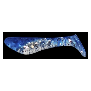 Relax Gumová nástraha Kopyto 1 - 3,5 cm BLUE CLEAR-SILVER GLITTER