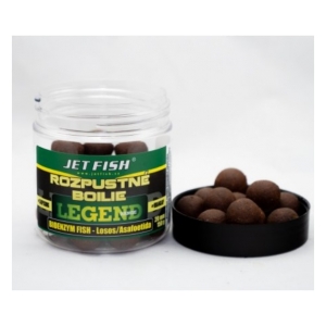 Jet Fish Rozpustné boilie Legend Range 250ml 20mm Bioenzym Fish Losos